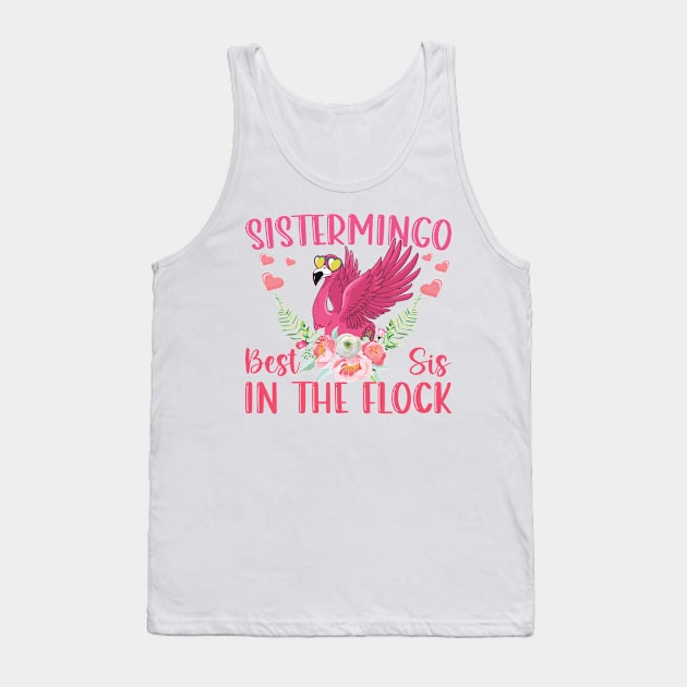 Best Sis In The Flock Sistermingo Tank Top by WoollyWonder